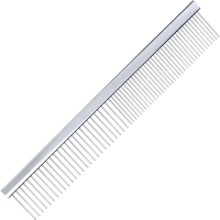Ķemme suņiem – Groom Professional CHROME COMB, 19 cm