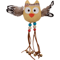 Игрушка для кошек – AFP Dreams Catcher, Dancing Owl Sand/Beige/Brown