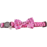 Kakla siksna kaķiem – Pawise Cat Collar Bowknot, Pink