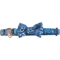 Kakla siksna kaķiem – Pawise Cat Collar Bowknot, Blue