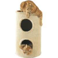 Домик для кошек – Pawise Cat Giant tunnel, white 34 x 34 x 60 см