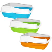 Туалет для кошек – Pawise Cat Litter Tray, mix 46 x 36 см