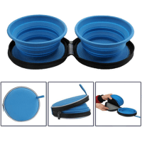 Ceļojuma bļoda – Pawise Bowl Set, 2 x 700 ml