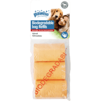 Пакетики для сбора экскрементов – Pawise Biodegradable bag refills, 3 rolls of 10 bags