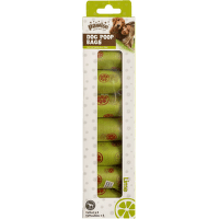 Maisiņi atkritumu savākšanai – Pawise Poop bags, spice lime, 8 x 15 gab.