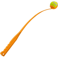 Rotaļlieta suņiem – Pawise Squeaker Tennisball Launcher, 62 cm