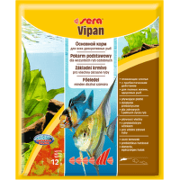 Barība dekoratīvajām zivīm – Sera Vipan Nature Tropical Flakes, 12 g
