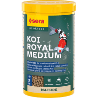 Корм для прудовых рыб – Sera Koi Royal Nature Medium, 1000 мл
