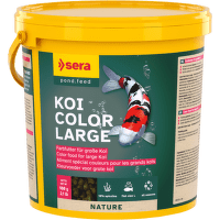 Barība dīķa zivīm – Sera Koi Color Nature Large, 3800 ml