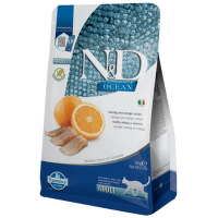 N&D Cat ocean adult sleď a pomaranče 0,3 kg 
