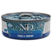 Konzerva N&D Cat Ocean Tuna & Shrimp 70g