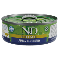 Konzerva N&D Cat Prime Lamb&Blueberry 70g
