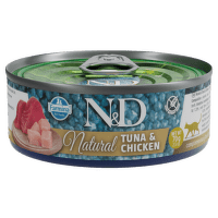 Konzerva N&D Natural Tuna&Chicken 70g