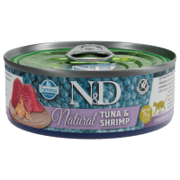 Konzerva N&D Natural Tuna&Shrimp 70g