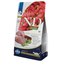 N & D GF Quinoa CAT Weight Mngmnt Lamb & Broccoli 1,5kg