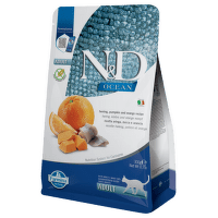 N & D GF Pumpkin CAT Herring & Orange 300g