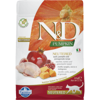 ND Cat GF Pumpkin Adult Neut.  prepelica a granátové jablko 0,3 kg