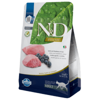 ND Cat Prime Adult jahňa a čučoriedky 0,3 kg 