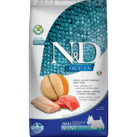 ND Dog GF Ocean Adult Mini losos, treska a melón  2,5 kg 