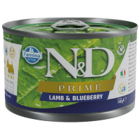 Konzerva N&D Prime Dog Adult Mini Lam&Blueberry 140g