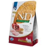 N&D Ancestral Grain Dog Adult Mini Chicken & Pomegranate 2,5kg