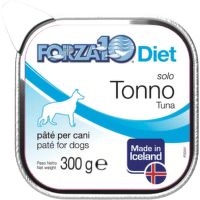 Diētiskie konservi suņiem – FORZA10, DIET LINE Solo Diet, Tuna, 300 g