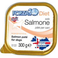 Диетические консервы для собак – FORZA10, DIET LINE Solo Diet, Salmon, 300 г
