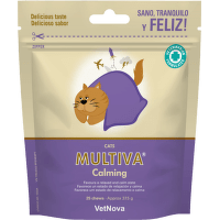 Nomierinošas košļas kaķiem – Multiva Calming Cat, 25 chews