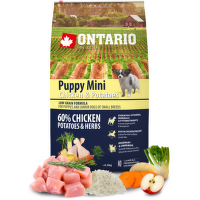 Ontario Puppy Mini kura a zemiaky 6,5 kg