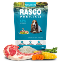Rasco Premium Adult Lamb & Rice 80g