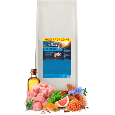 Ontario Adult All Breeds Monoprotein Turkey & Sweet Potatoes 20kg