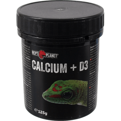 Doplňkové krmivo Repti Planet Calcium + D3 125g