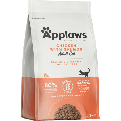 Krmivo Applaws Cat kuře & losos 7,5kg