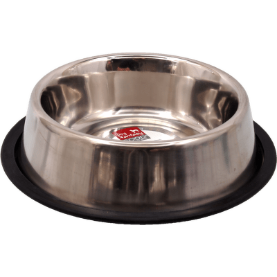 Dog Fantasy miska s gumou 23 cm 0,75 l nerez