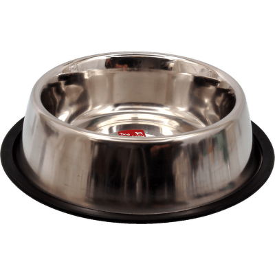 Dog Fantasy miska s gumou 25,8 cm 1 l nerez