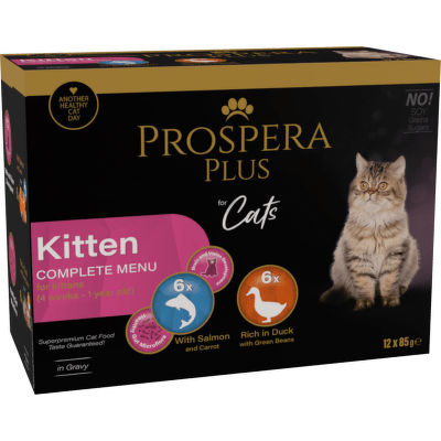 Kapsičky Prospera Plus Cat Kitten Multipack 12x85g