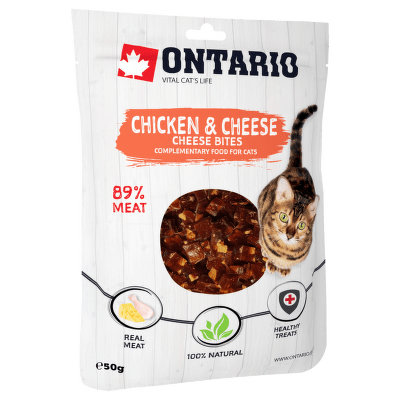 Pochoutka Ontario kuřecí kousky se sýrem 50g