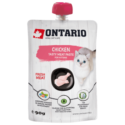 Pasta Ontario Kitten Chicken Fresh Meat Paste 90g