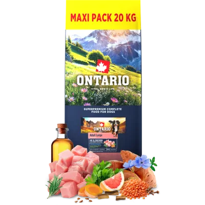 Ontario Adult Large Chicken & Sweet Potatoes 20kg