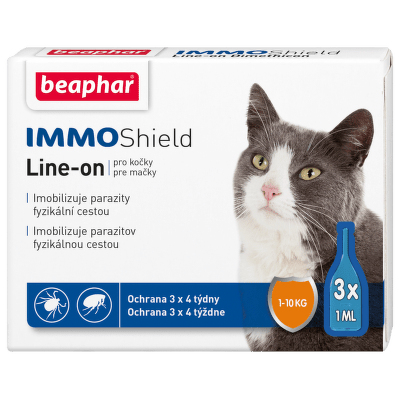 Line-on Beaphar IMMO Shield pro kočky 3x1 ml