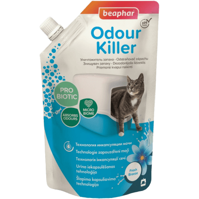 Odstraňovač zápachu pro kočičí toalety Beaphar Odour Killer 400g