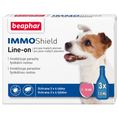 Line-on Beaphar IMMO Shield pes S 3x1,5 ml