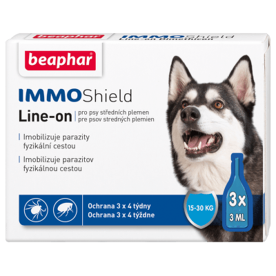 Beaphar Line-on immo shield pes M 3 x 3 ml