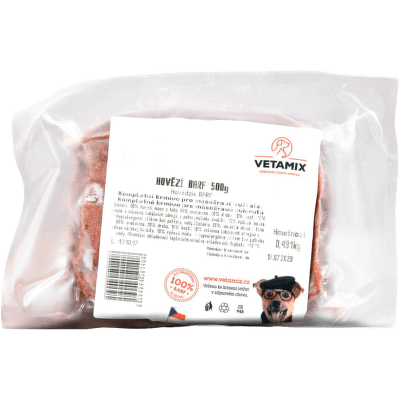Barf Vetamix hovězí 500g