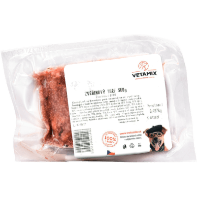 Barf Vetamix zvěřinový 500g