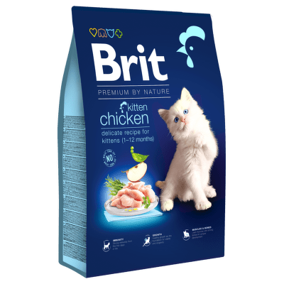 Brit Premium by Nature Cat Kitten Chicken 8kg