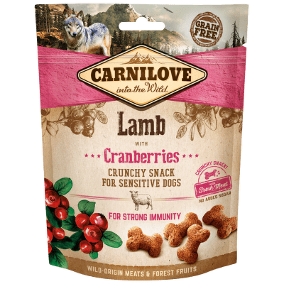 Carnilove Dog Crunchy Snack Lamb with Cranberries 200g