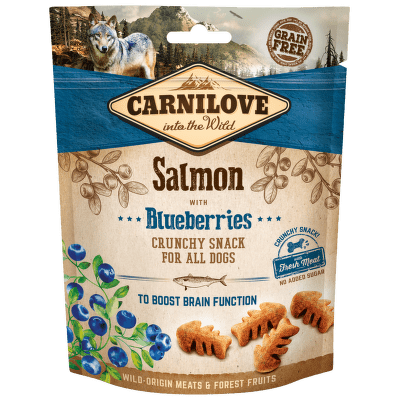 Carnilove Dog Crunchy Snack Salmon with Blueberries 200g