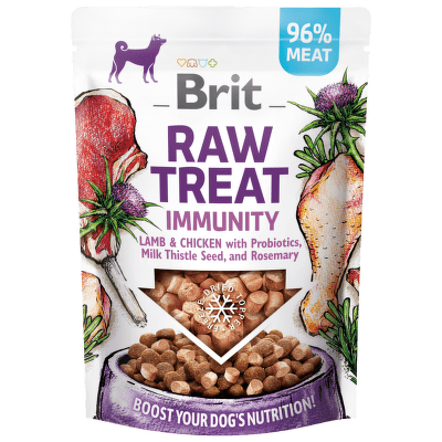 Pochoutka Brit Raw Treat Immunity kuře a jehně 40g