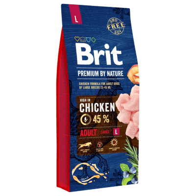 Brit Premium by Nature Adult L 15kg